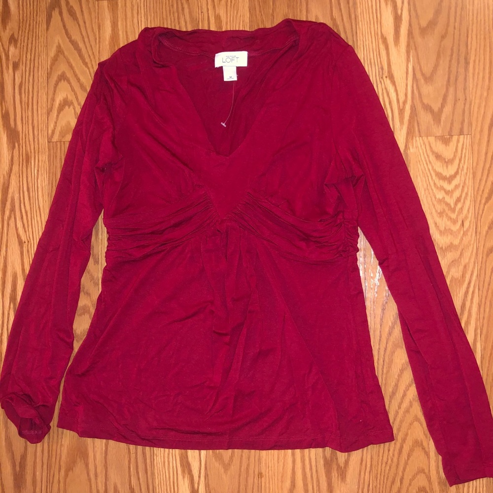 Red top size medium
